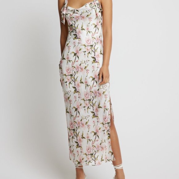 Sofia The Label Forever Slip Dress White Magnolia - Picture 1 of 8